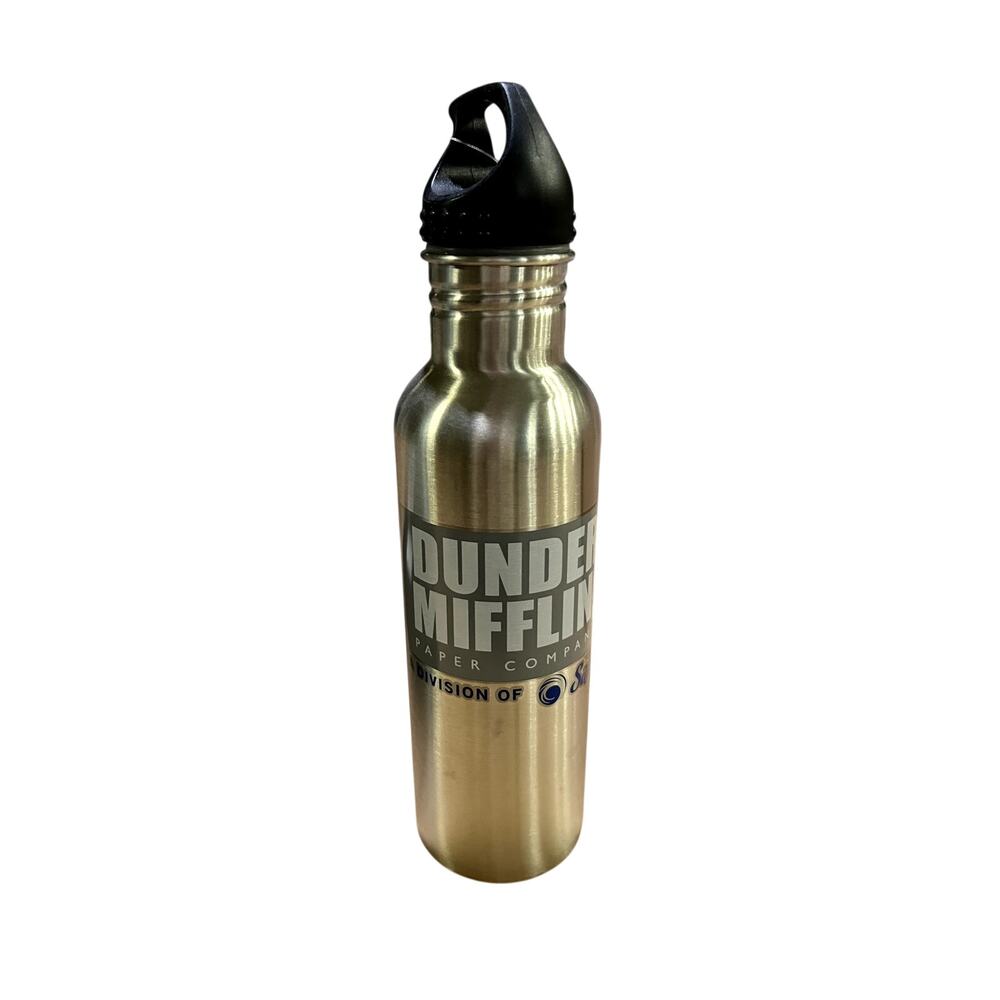 NEW Dunder Mifflin Sabre Metalic Water Bottle